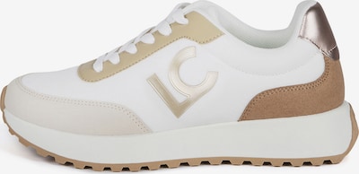 Lola Casademunt Sneaker in beige / braun / gold / naturweiß, Produktansicht