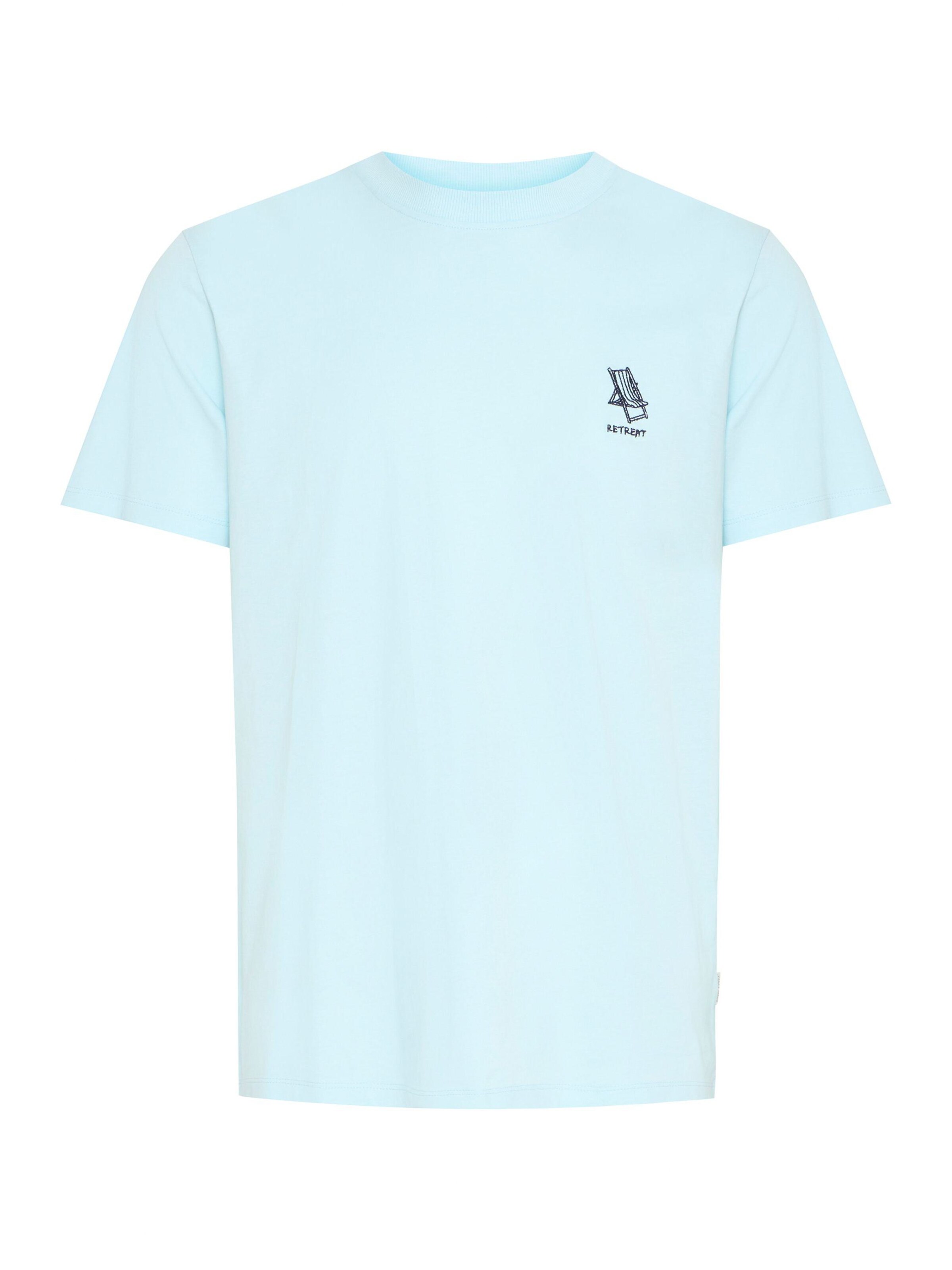 T-Shirt 'BHJeppe' BLEND en bleu : devant