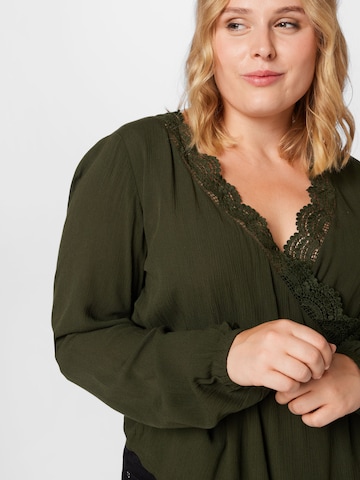 ABOUT YOU Curvy Blouse 'Binia' in Green