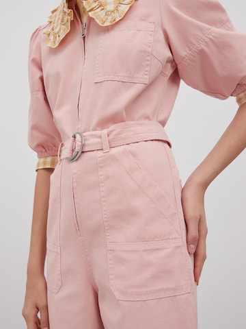 EDITED Jumpsuit 'Alba' i pink