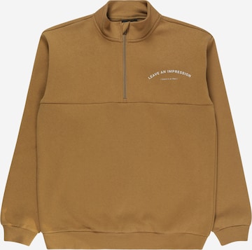 LMTD Sweatshirt 'RIKOS' in Brown: front