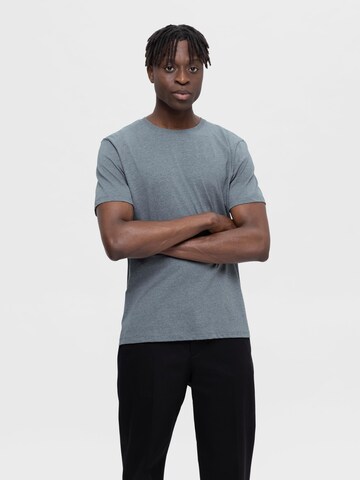 SELECTED HOMME T-shirt 'Aspen' i grå