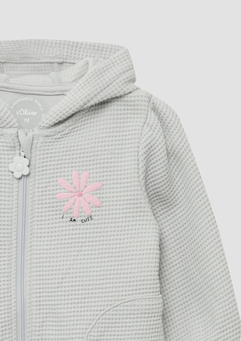 Veste de survêtement s.Oliver en gris