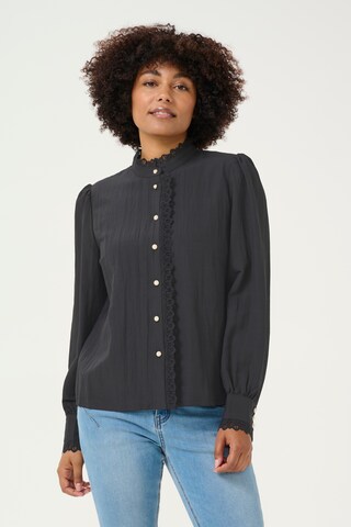 Cream Bluse 'Piana' in Grau: Vorderseite