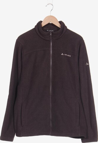 VAUDE Sweatshirt & Zip-Up Hoodie in XL in Grey: front