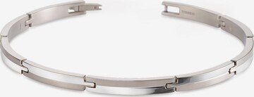 Boccia Titanium Bracelet in Silver: front