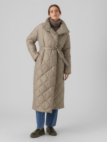 VERO MODA Winter Coat 'Astoria' in Grey: front