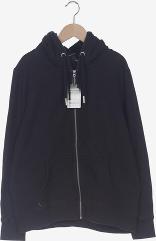 Superdry Kapuzenpullover XXL in Schwarz: Vorderseite