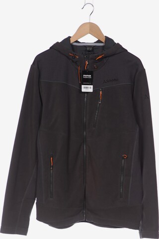 Schöffel Sweatshirt & Zip-Up Hoodie in XL in Grey: front