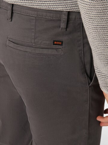 BOSS Tapered Chino Pants in Grey