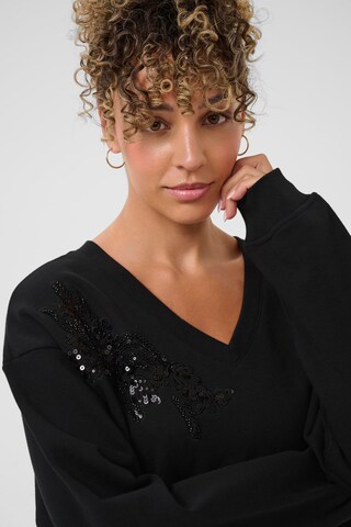 Cream Sweatshirt 'CREdith' i sort