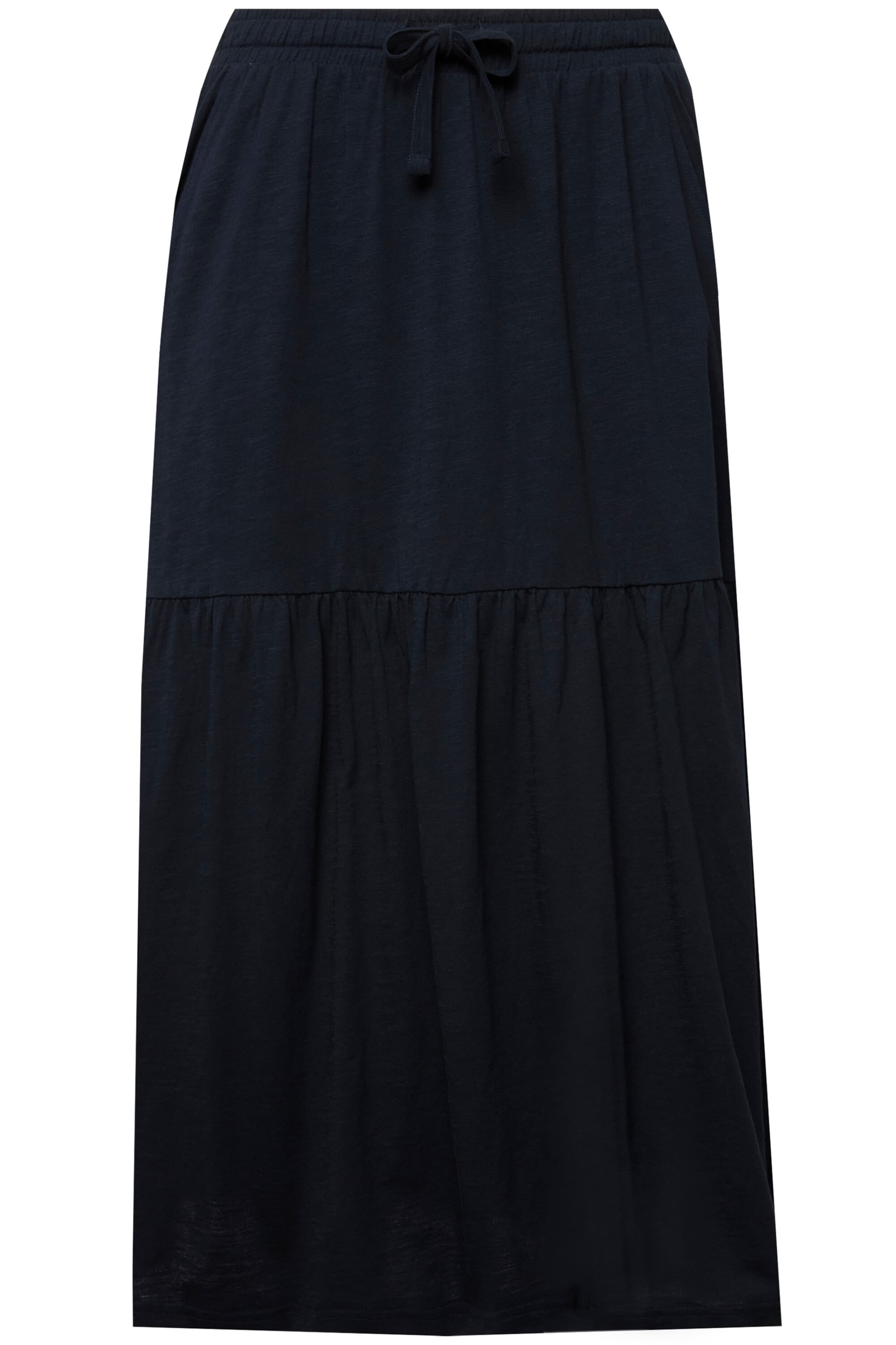 Ulla Popken Rock in Blau: Vorderseite