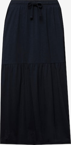 Ulla Popken Rok in Blauw: voorkant