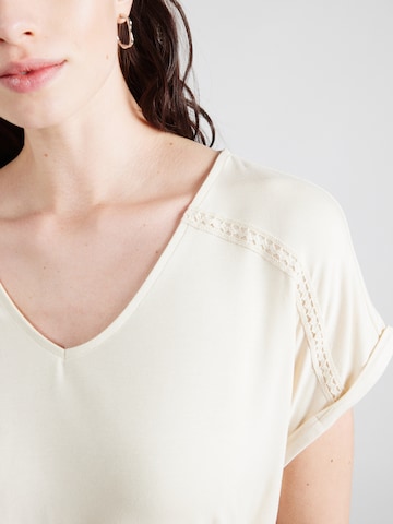 VERO MODA Tričko 'VMVANESSA' – béžová