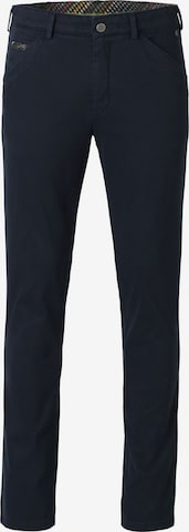 MEYER Regular Chinohose 'Chicago' in Blau: Vorderseite