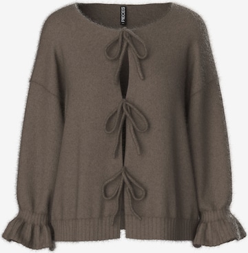 PIECES - Cárdigan 'PCJIMMA' en marrón: frente