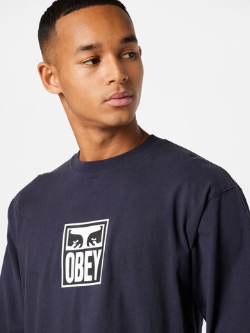 Obey Shirt in Blau