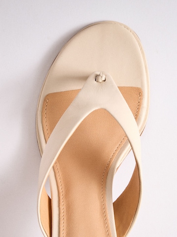 Tongs The Set en blanc