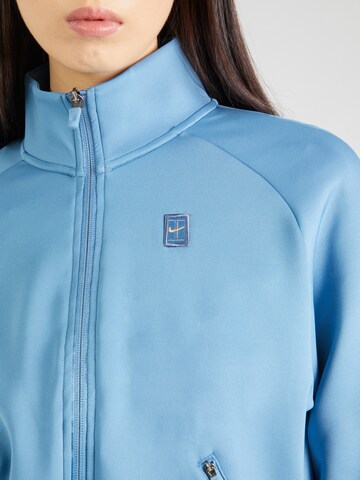 Giacca di felpa sportiva di NIKE in blu