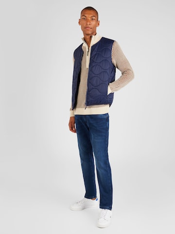 Gilet di UNITED COLORS OF BENETTON in blu