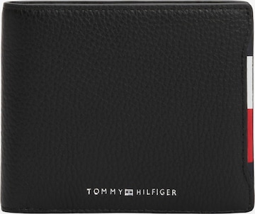 Porte-monnaies TOMMY HILFIGER en noir : devant