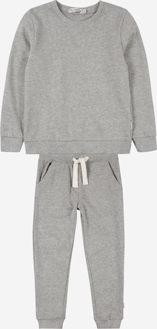 MINYMO Sweatsuit in Grey: front