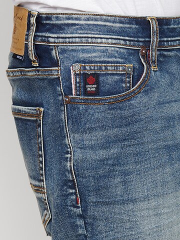 KOROSHI Regular Jeans in Blauw