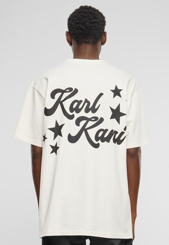 T-Shirt Karl Kani en blanc : devant