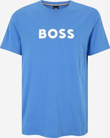 BOSS Shirt in Blauw: voorkant