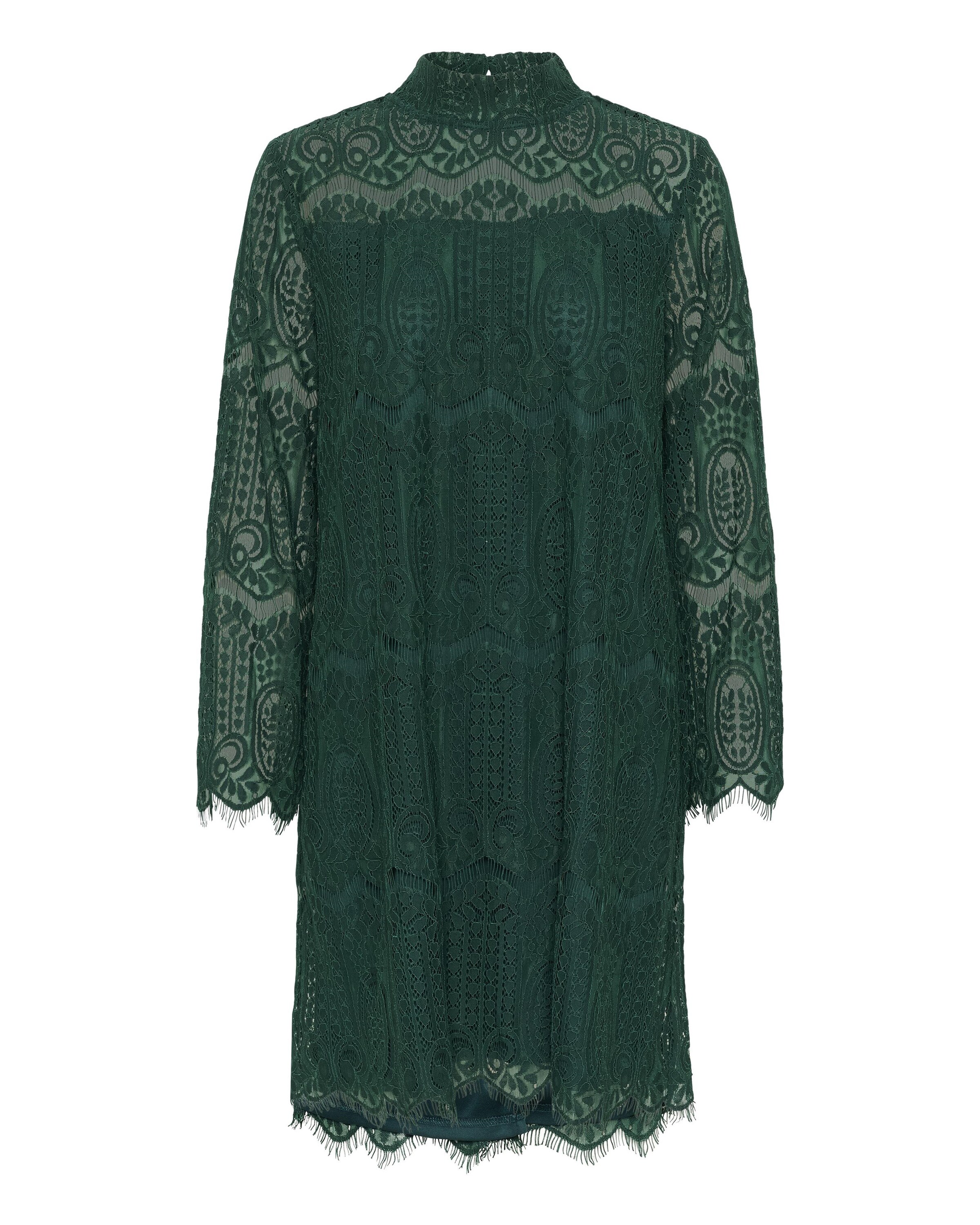 CULTURE Kjole 'Ima' i grøn: forside