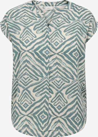 ONLY Carmakoma Blouse 'CARShilla' in Groen: voorkant