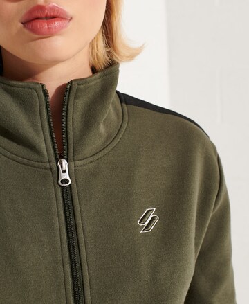 Superdry Sweatjacke in Grün