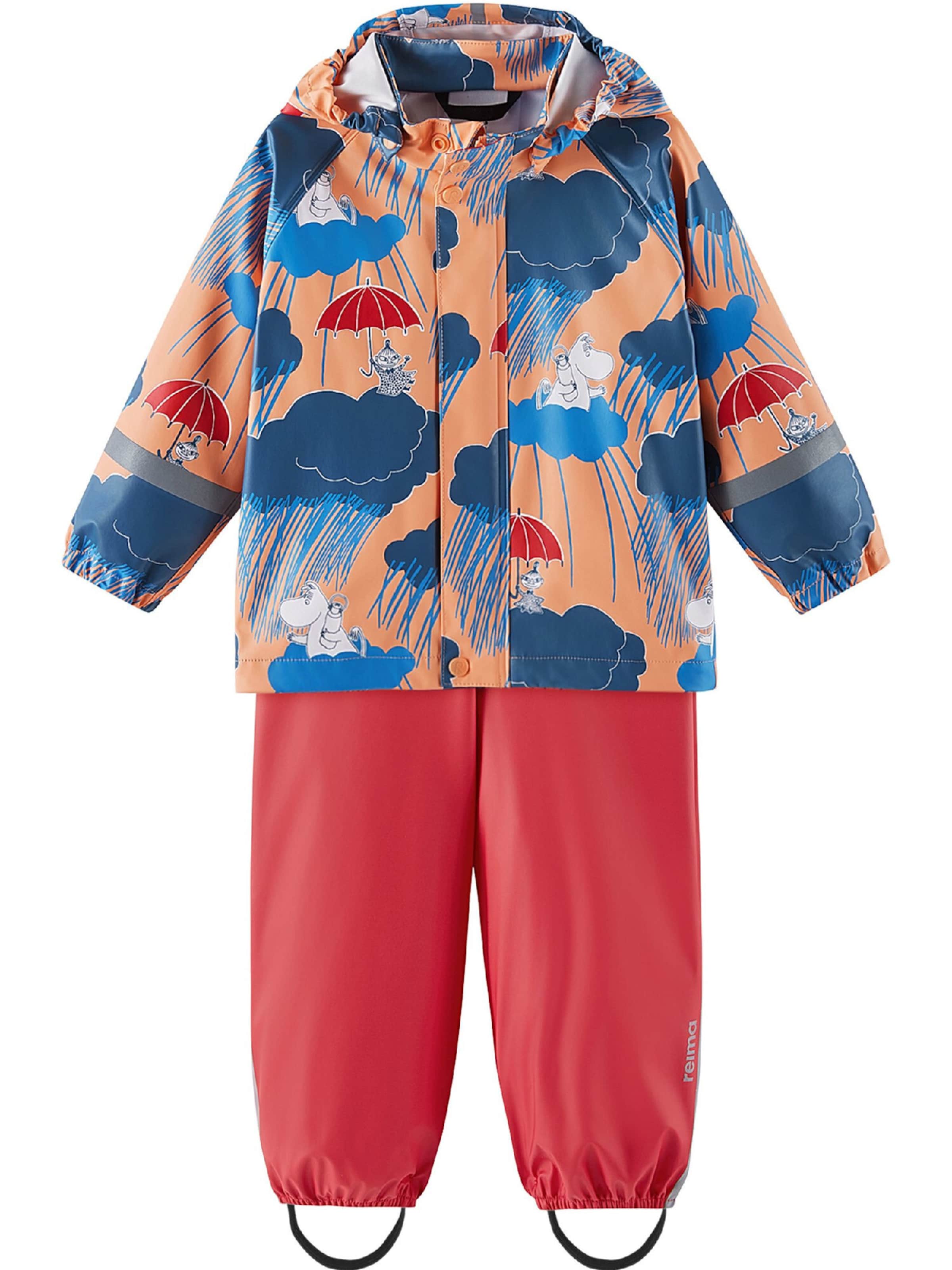 Reima Costume fonctionnel 'Moomin Plask ' en 80 en mélange de couleurs / abricot, Vue avec produit
