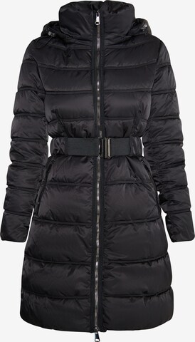 Manteau d’hiver TUFFSKULL en noir : devant