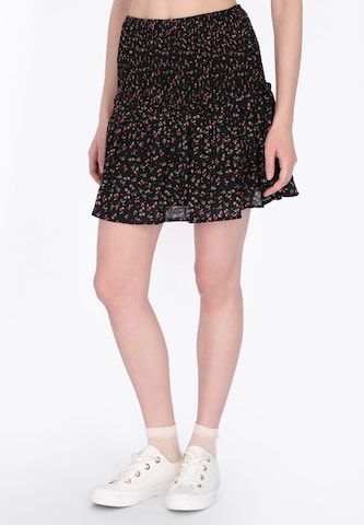 MYMO - Saia 'Young Fashion' em preto: frente