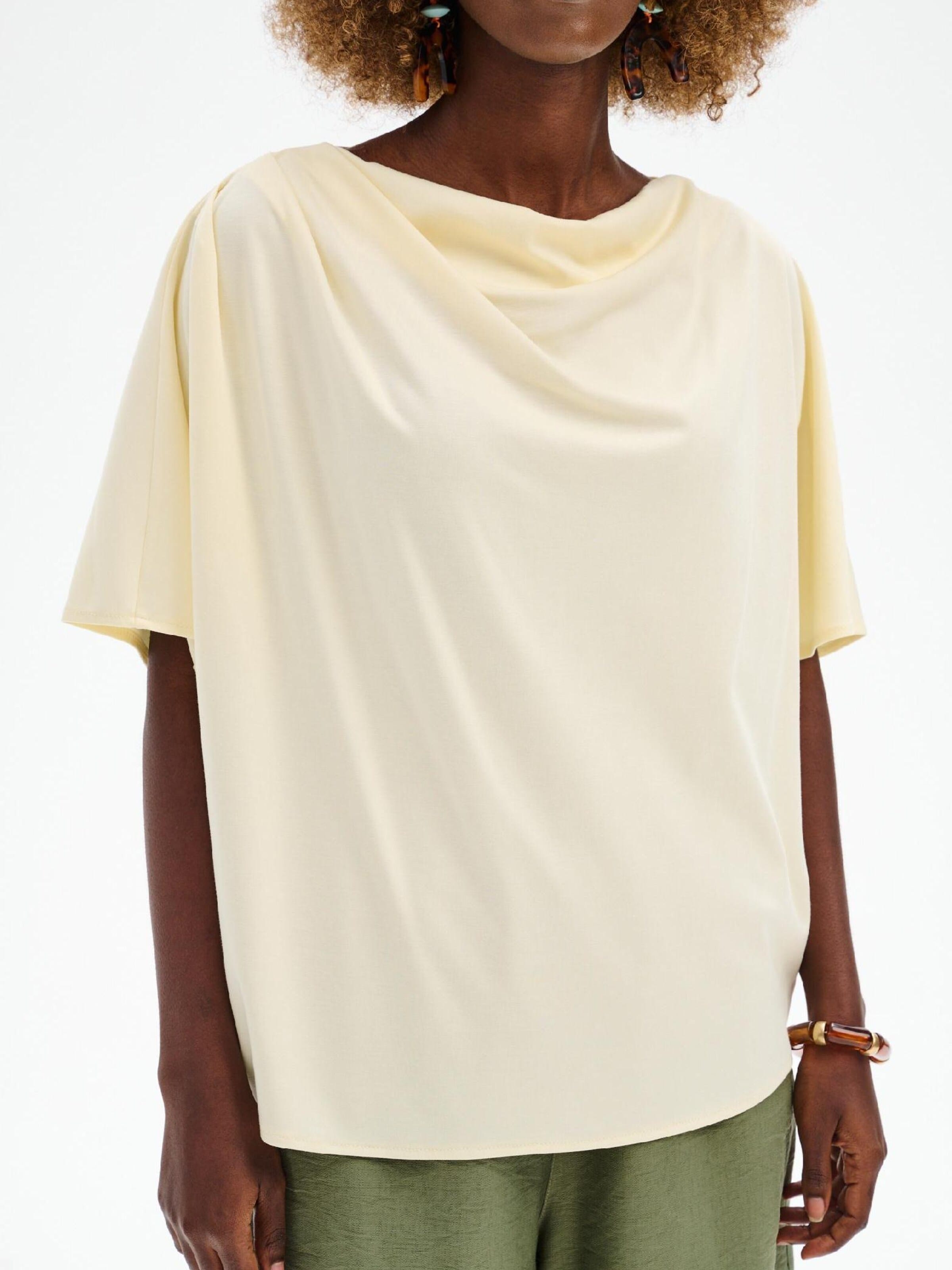 Blue Shadow Blouse 'Binni' in Yellow