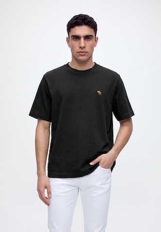 Abercrombie & Fitch Shirt in Blauw: voorkant
