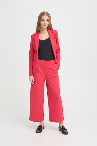 ICHI Wide Leg Hose in Pink