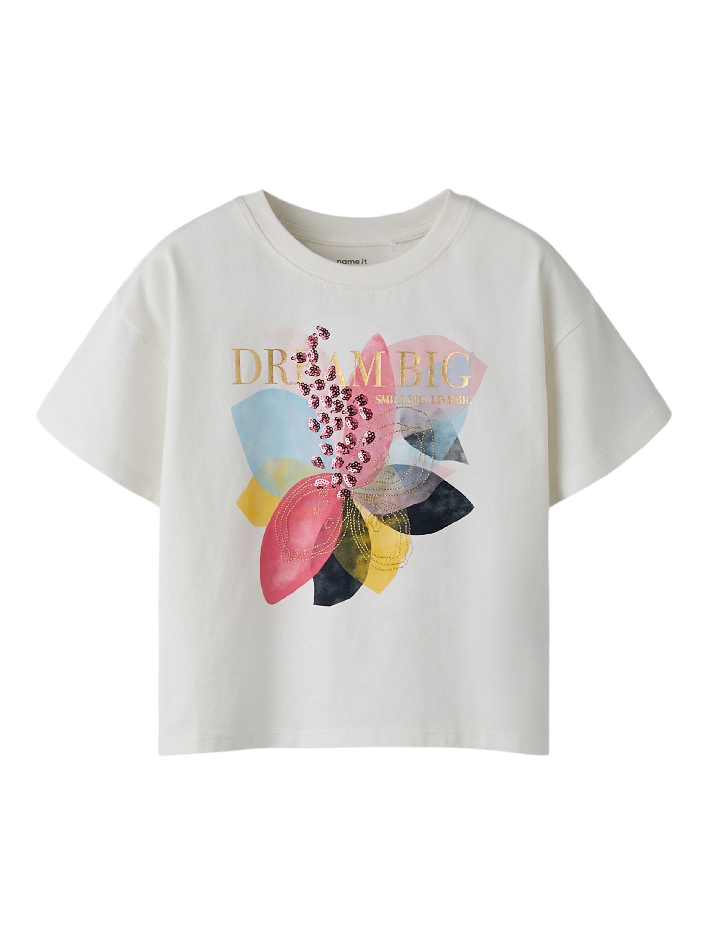 NAME IT Shirt in White: front