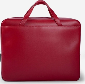 Gretchen Laptop Bag 'Crocus' in Red: front