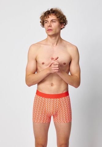 SNOCKS Boxershorts in Orange