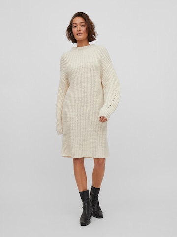 VILA Knit dress 'Suba' in White