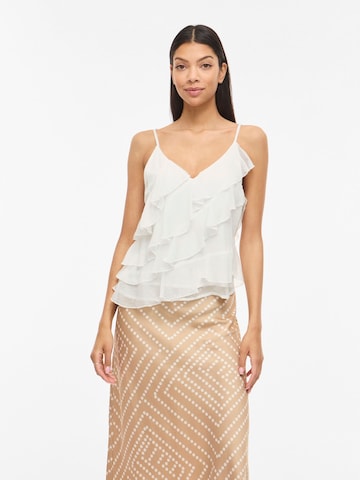 VILA Top 'VILuna' in Wit: voorkant