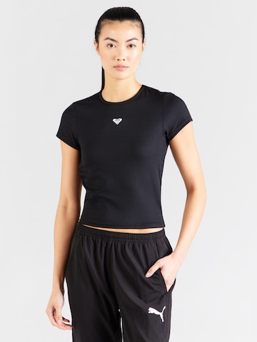 ROXY Shirt 'RISE & VIBE' in Black: front