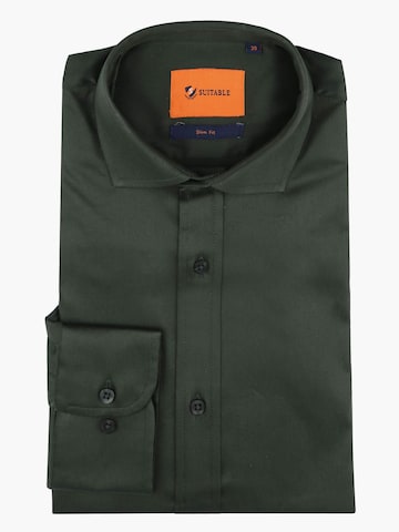 Chemise Suitable en vert : devant