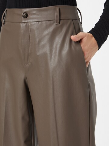 MAC - Loosefit Pantalón de pinzas 'CHIARA' en gris