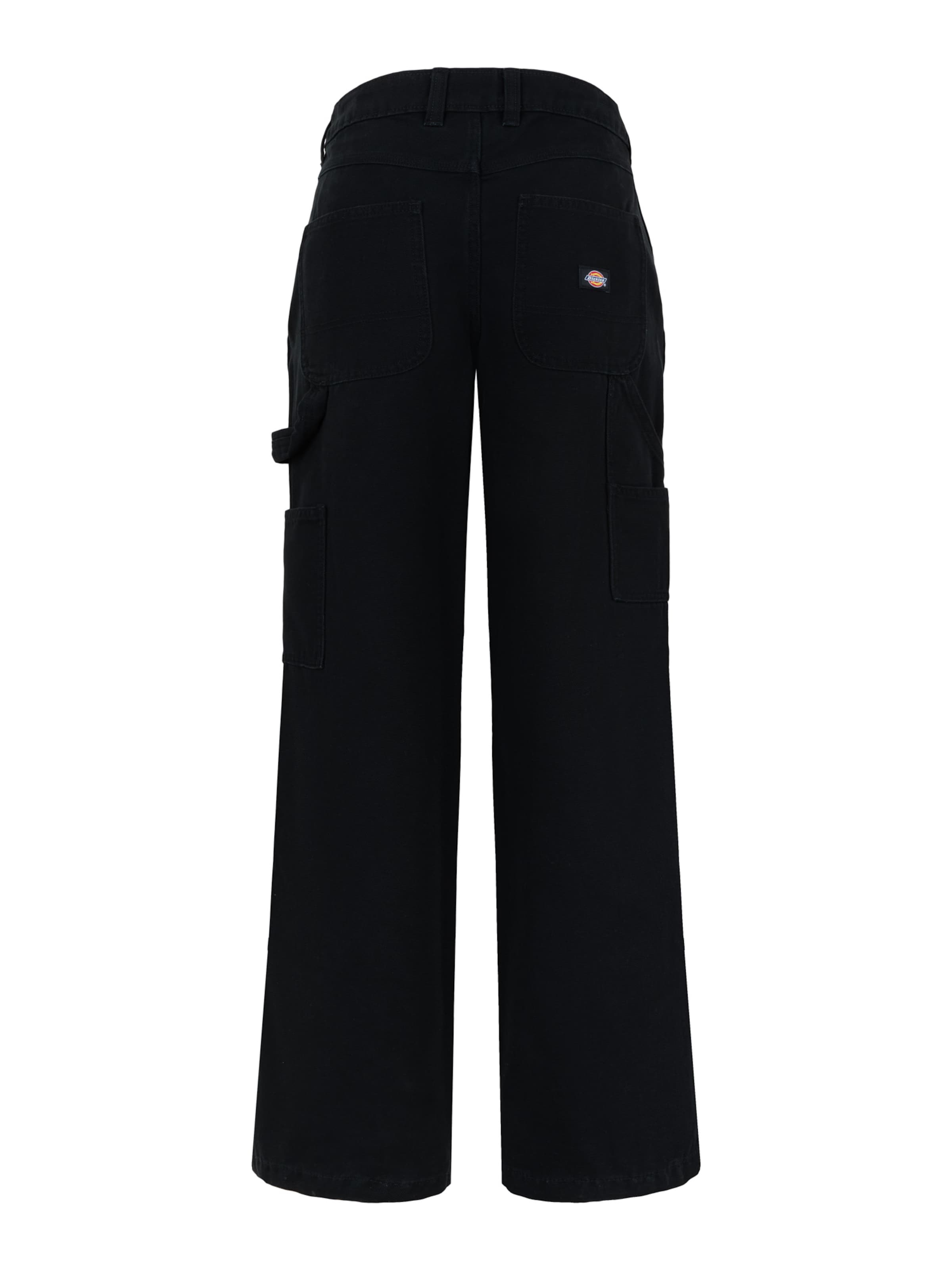 DICKIES Wide leg Pants in Black