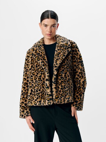 OBJECT Between-season jacket 'Addie' in Brown: front