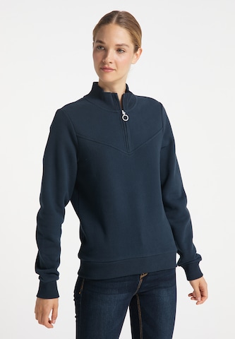 DreiMaster Maritim Sweatshirt in Blue: front
