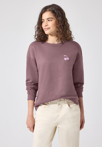 Street One Studio Sweatshirt in Pink: front
